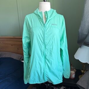Marmot Women's Mint Green Light Weight Jacket